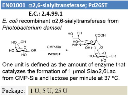 α-2,6-sialyltransferase; Pd26ST