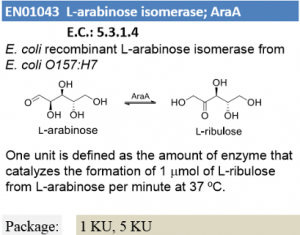 L-arabinose isomerase ; AraA