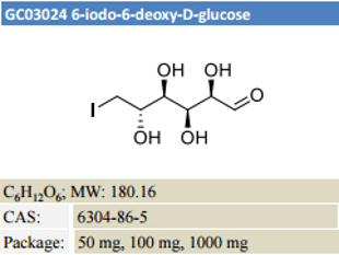 6-iodo-6-deoxy-D-glucose