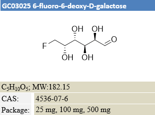 6-fluoro-6-deoxy-D-galactose