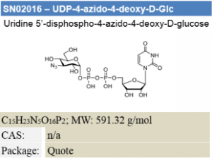 UDP-4-azido-4-deoxy-D-Glc